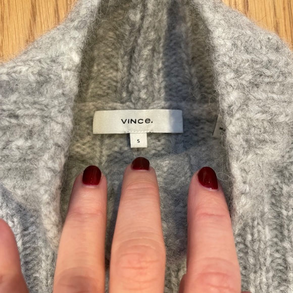 Vince alpaca/wool mock neck sweater - Picture 2 of 9